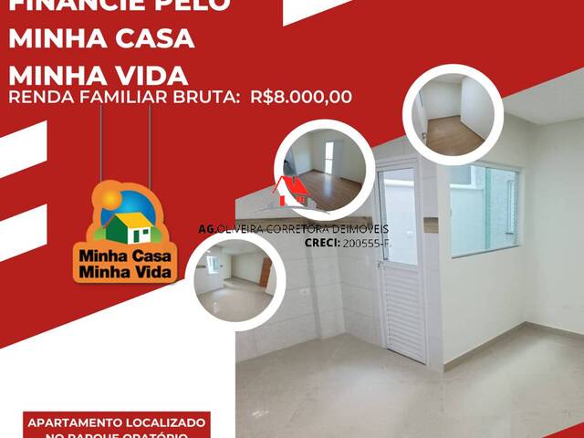 #AP1302 - Apartamento para Venda em Santo André - SP - 1